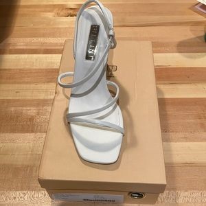 White, billini heels!